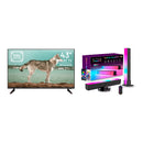 Smart tv Wolff 43" + Barras led RGB