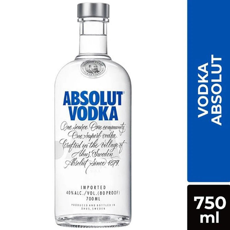 Absolut  - Vodka - Botella 750ml