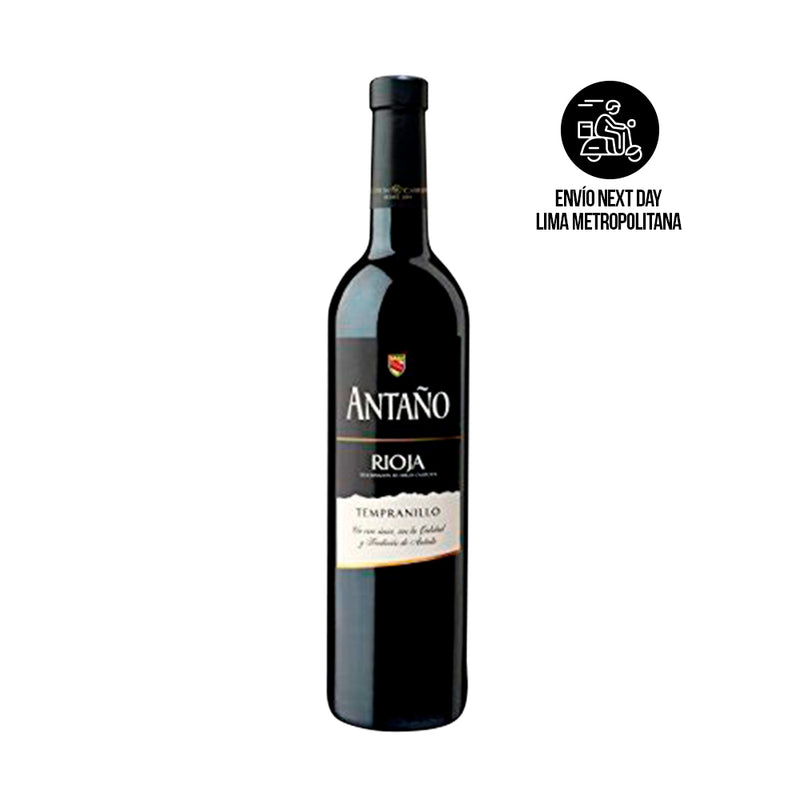 Antaño - Vino Tinto Español Cosecha - 750 ml