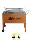 Mr. Grill - Combo Caja China Mixta Premium + Parrilla de platinas - Mediana