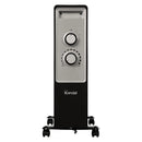 Kendal - Estufa Eléctrica Fibra de Carbono 4 tubos Potencia 2200W Cobertura 30m2