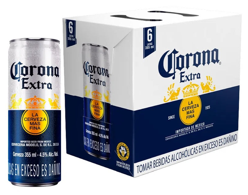 Corona Extra 6 Pack Lata 355 ml
