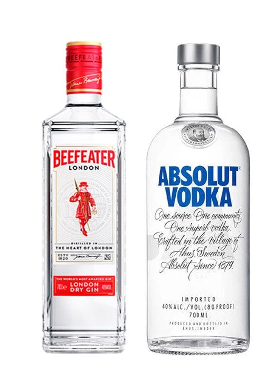 Pack Gin Beefeater London Dry + Vodka Absolut