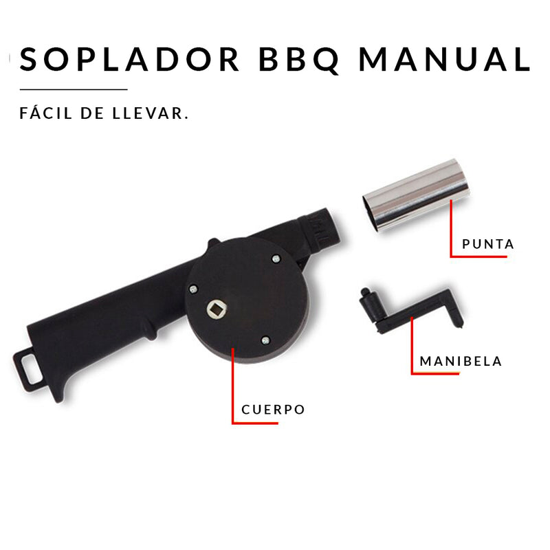 Mr Grill - Soplador BBQ Manual