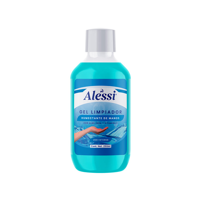 Alessi - Gel Limpiador y humectante de manos - 250 ml.