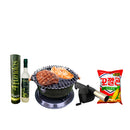 Ofertón Brasero - Parrillita Portátil +  Pisco 4 Fundos Quebranta  + Soplador Manual + Kokal