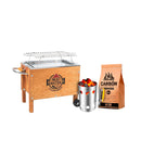 Thm Store - Combo Aniversario - Caja China Meat Master + Rapibrasa + Carbón THM