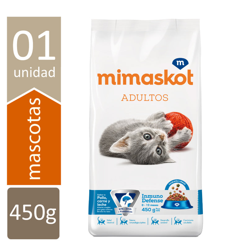 Mimaskot - Comida para Gatos Adultos - 450 Gr.
