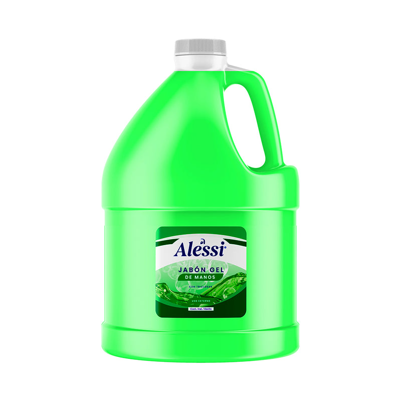 Alessi - Jabón Gel Antibacterial para manos - 1 galón