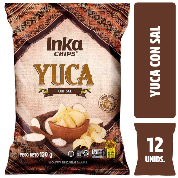 Inka Chips de Vegetales Yuca  - 12 und x 130 gr