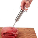 Mr. Grill - Inyector BBQ - Jeringa de Acero Inoxidable