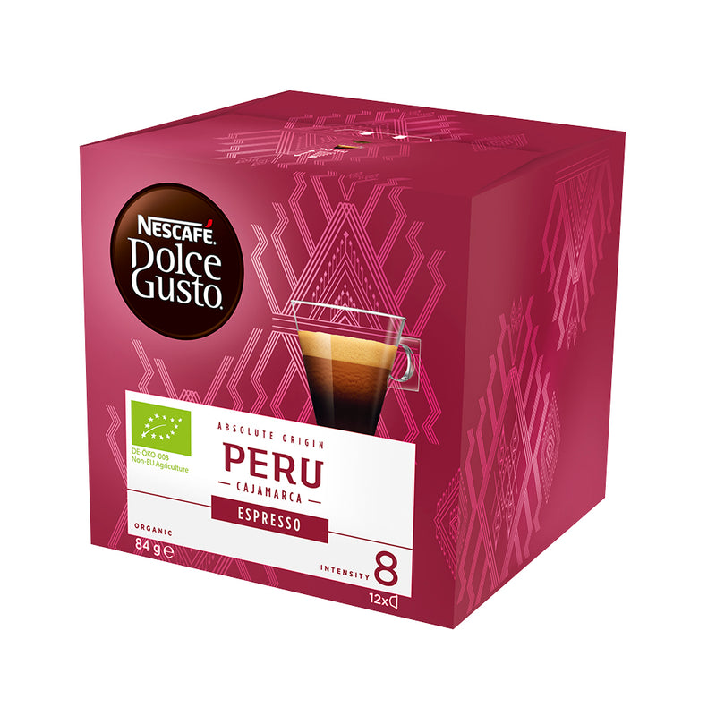 Nescafe Dolce Gusto - Capsulas de Café Espresso Perú - 16 u.