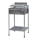 Mr. Grill - Parrilla Home Pro Estándar Mini  + 1 Desengrasante + 1 Bolsa de Carbón THM + 1 Par de Guantes  Amarillos