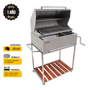 Mr. Grill - Parrilla Argentina Tapa Trapez – Acero Inoxidable