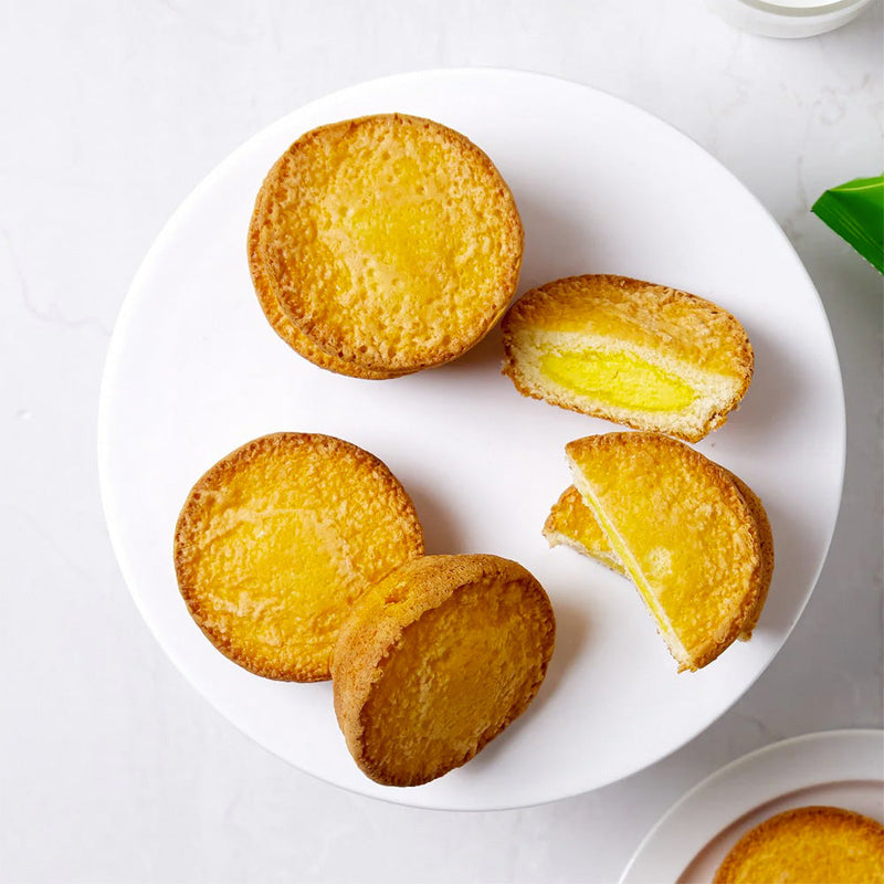 Custard - Pastel de Vainilla relleno de Crema Custard