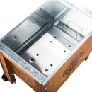 Meat Master - Caja China Galvanizada Chica+ Parrillas de Varillas Inox + Desengrasante Alessi 650 ml + 2kg carbon vegetal