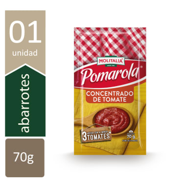 Molitalia - Concentrado de Tomate - 70 gr.