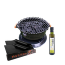 Combo - El Match Perfecto - Quemador Wok2 en 1 - Aceite de Oliva Extra Virgen - BBQ Grill Mat